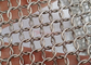 部屋ディバイダーのための溶接されたステンレス鋼Chainmailの金属の網のカーテン0.8mm x 7mm