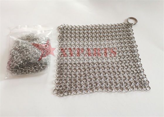 SUS316はChainmailの鋳鉄鍋のスクラバーの食品等級を鳴らす