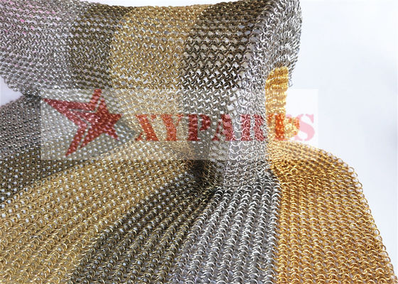 部屋の仕切りのための建築構造のChainMailリングメッシュ