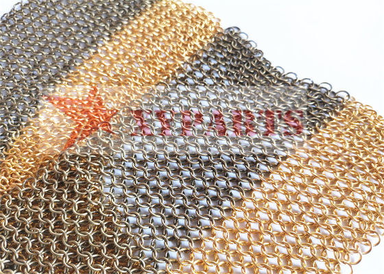 部屋の仕切りのための建築構造のChainMailリングメッシュ