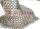 仕切りのカーテン・ウォールのための装飾的なステンレス鋼の金属のチェーン・メール リング網