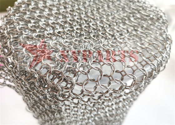 部屋の仕切りのための建築構造のChainMailリングメッシュ
