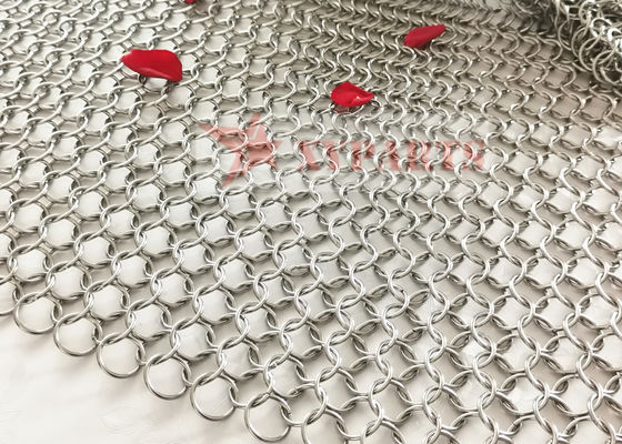 部屋の仕切りのための建築構造のChainMailリングメッシュ
