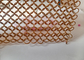 建築設計のための銅色のステンレス鋼10mmのチェーン・メールのフリンジのカーテン